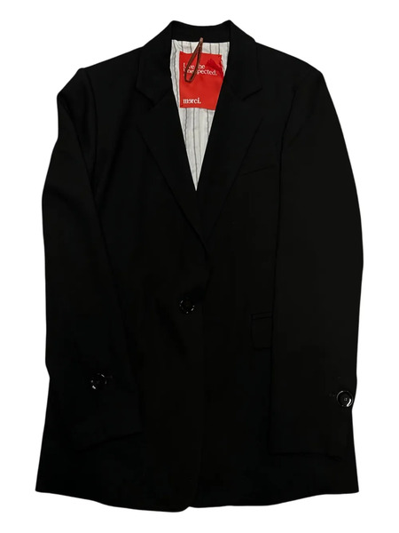  Merci Buttoned Jacket - Black 