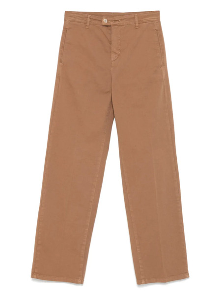  Merci Logo-print Trousers - Brown 