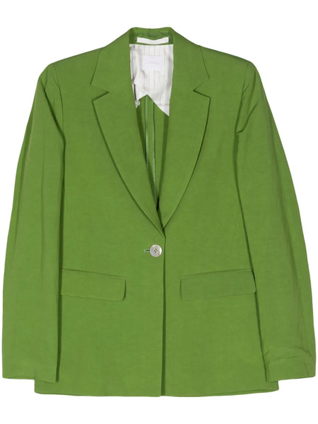  Merci Notched-lapels Single-breasted Blazer - Green 