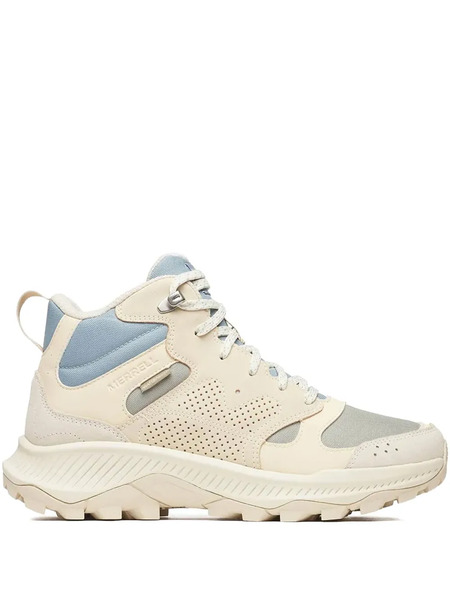  Merrell Tempo Sol Mid Wp Perforated Hiking Boots - Neutrals 