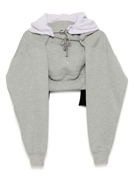  Meryll Rogge Hood With Sleeves And Scarf - Grey 