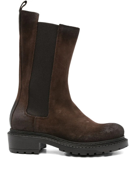  Metisse 40mm Beatles Elastic-panel Suede Boots - Brown 