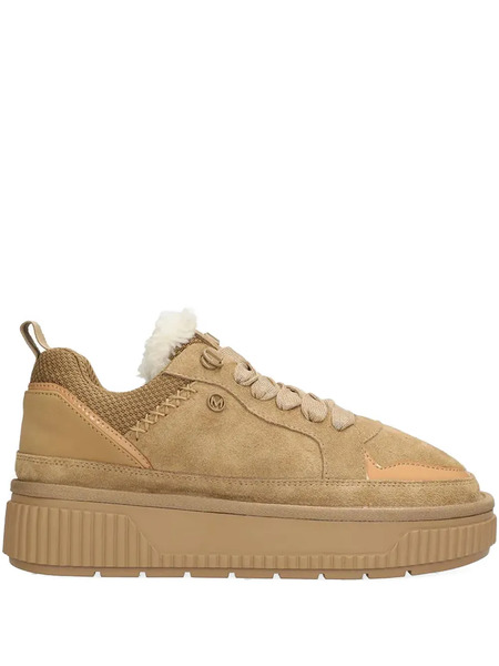  Mexx Fluffy Platform Sneakers - Neutrals 