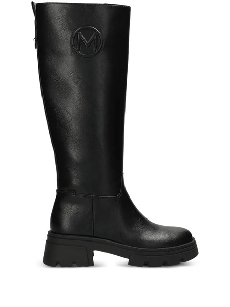  Mexx Logo Plaque Boots - Black 