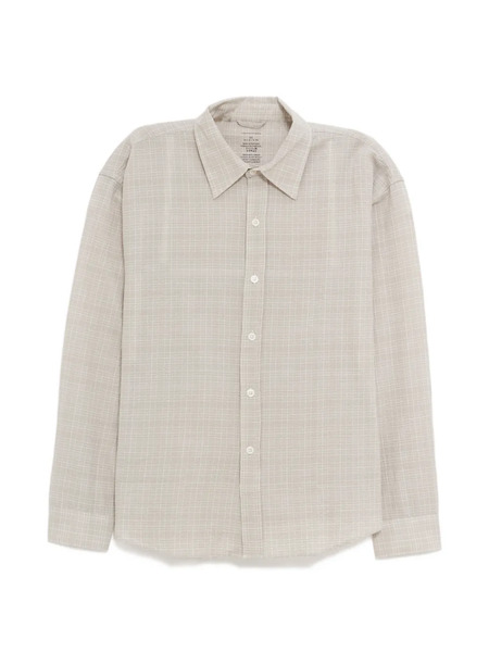  Mfpen Check-pattern Shirt - Neutrals 