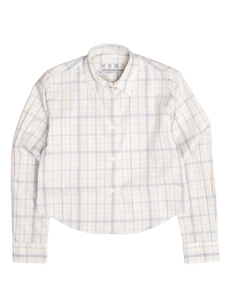  Mfpen Checked Shirt - White 