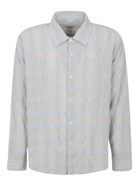  Mfpen Exact Checked Shirt - Blue 