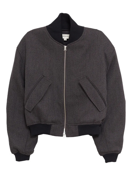  Mfpen Mélange-effect Bomber Jacket - Brown 
