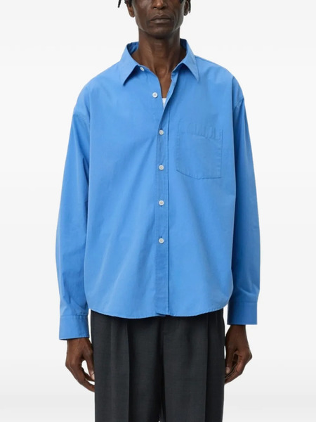  Mfpen Patch-pocket Shirt - Blue 