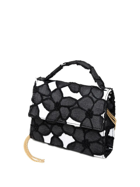 Mi Mi Sol Floral Chain Bag - Black 