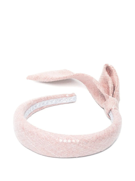  Mi Mi Sol Sequin Knot Headband - Pink 
