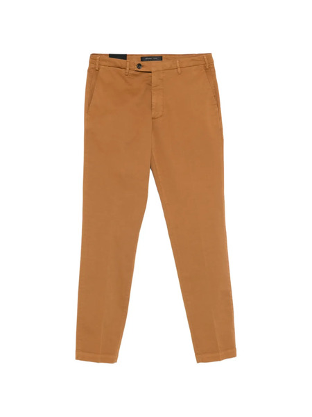  Michael Coal Belt-loop Trousers - Brown 