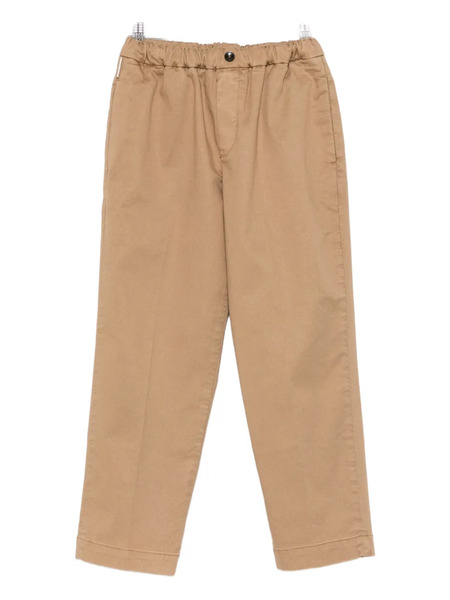  Michael Coal Elasticated-waist Trousers - Brown 