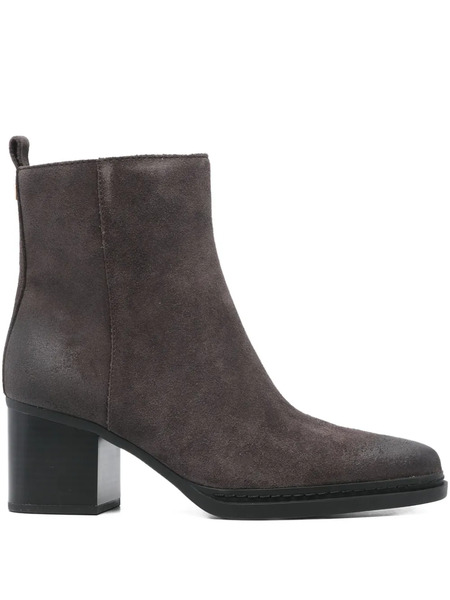 Michael Kors Block-heel Suede Boots - Brown 