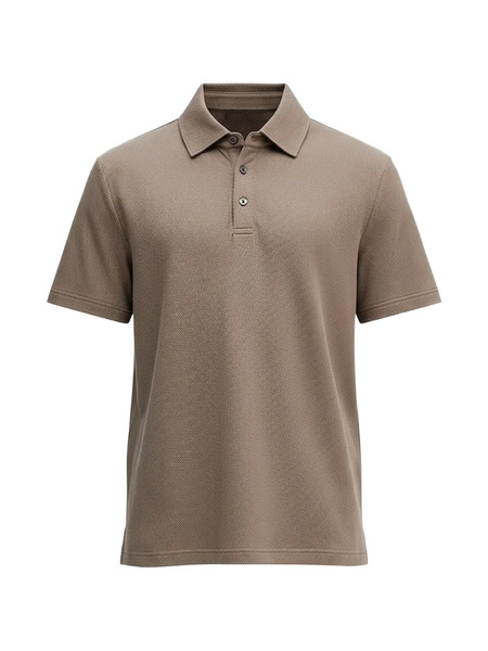  Michael Kors Bubble-knit Polo Shirt - Neutrals 