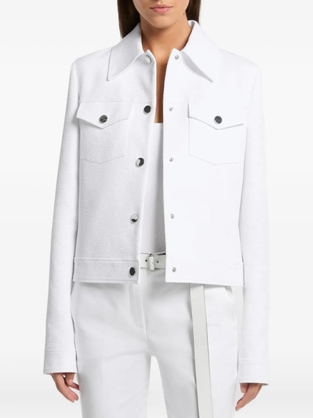  Michael Kors Collection Snap-button Jacket - White 