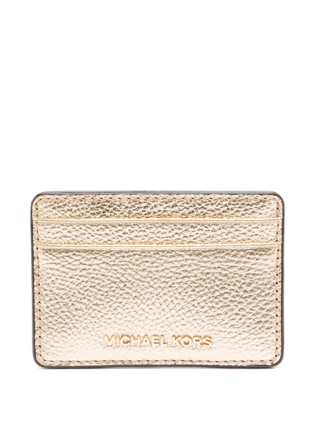  Michael Kors Jet Set Card Holder - Gold 
