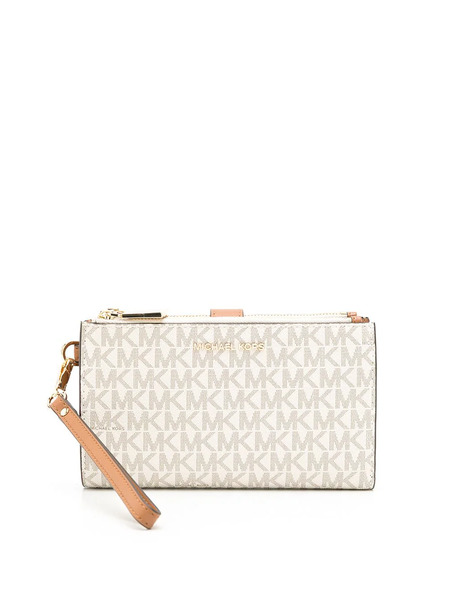  Michael Kors Jet Set Monogram Wallet - Neutrals 