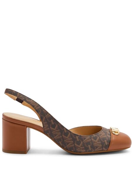  Michael Kors 60mm Perla Pumps - Brown 