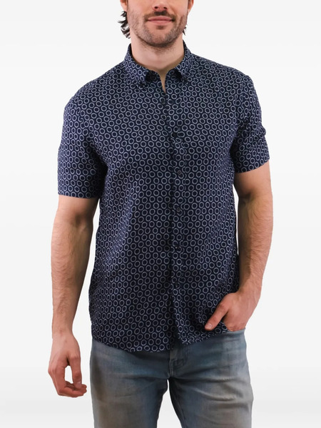  Michael Kors Patterned Shirt - Blue 