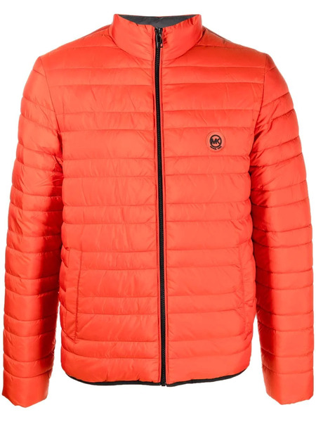  Michael Kors Reversible Quilted Padded Jacket - Orange 