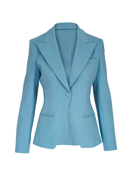  Michael Kors Sabrina Single-breasted Blazer - Blue 