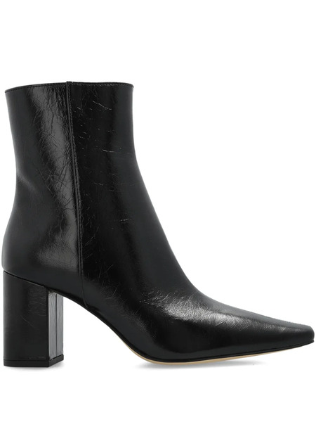  Michael Michael Kors Block-heel Pointed-toe Boots - Black 