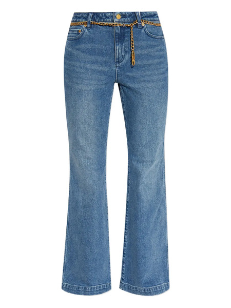  Michael Michael Kors Chain-embellished Jeans - Blue 