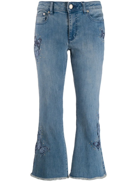  Michael Michael Kors Cropped Jeans - Blue 