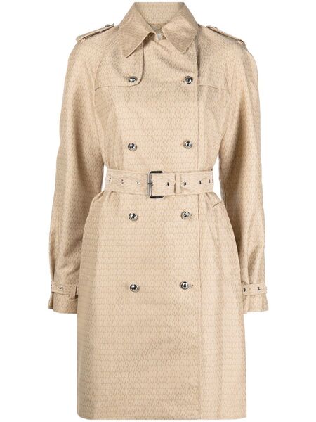  Michael Michael Kors Double-breasted Trench Coat - Neutrals 