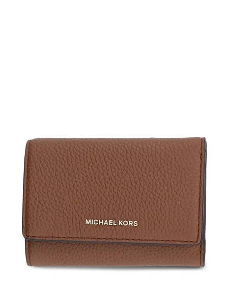  Michael Michael Kors Leather Zip-top Wallet - Brown 