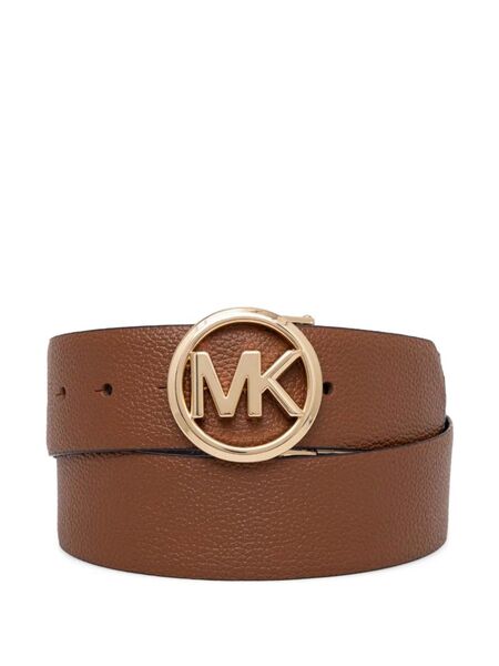  Michael Michael Kors Logo-buckle Belt - Brown 