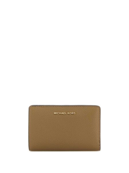  Michael Michael Kors Logo-lettering Wallet - Brown 