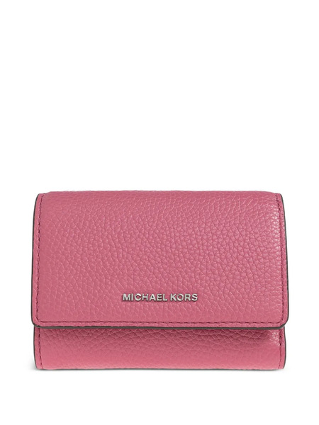  Michael Michael Kors Medium Bryant Pebbled Wallet - Pink 