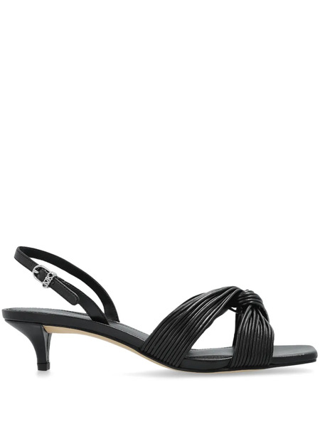  Michael Michael Kors 45mm Alessia Sandals - Black 