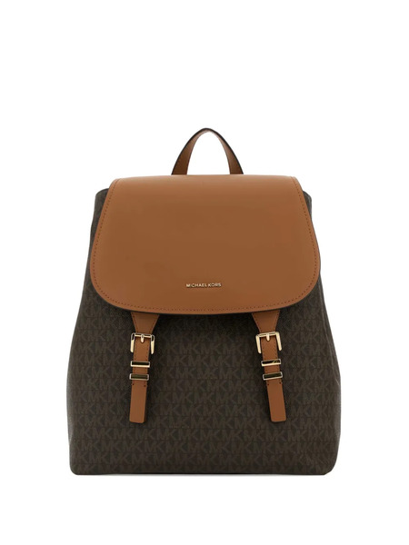  Michael Michael Kors Monogram-print Backpack - Brown 