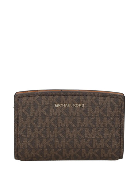  Michael Michael Kors Monogram Wallet - Brown 