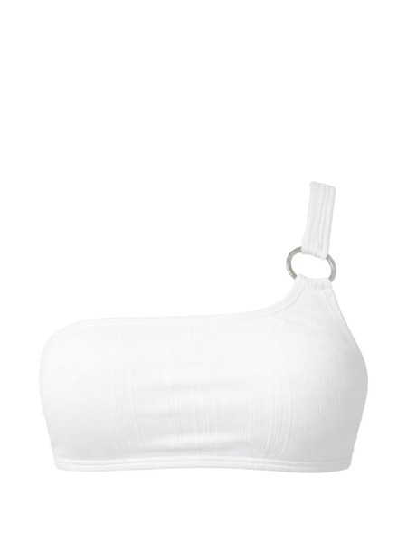  Michael Michael Kors One-shoulder Bikini Top - White 