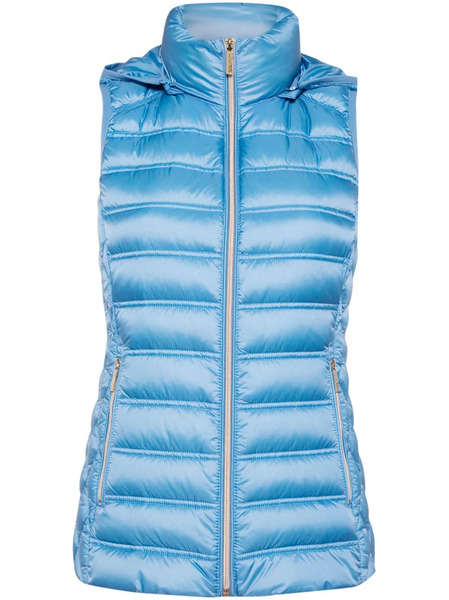  Michael Michael Kors Packable Puffer Vest - Blue 