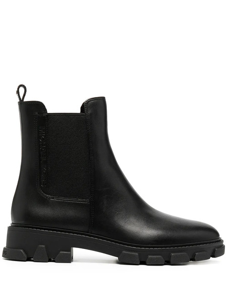  Michael Michael Kors Ridley Leather Ankle Boots - Black 
