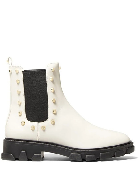  Michael Michael Kors Stud-embellished Chelsea Boots - White 