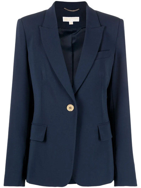  Michael Michael Kors Tailored Double Crêpe Blazer - Blue 