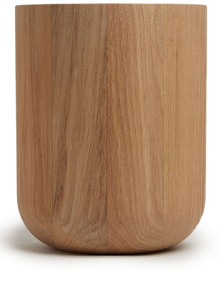  Michael Verheyden Oak Busk 23cm Vase - Brown 
