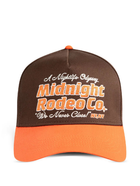  Midnight Rodeo Nightlife Odyssey Trucker Hat - Brown 