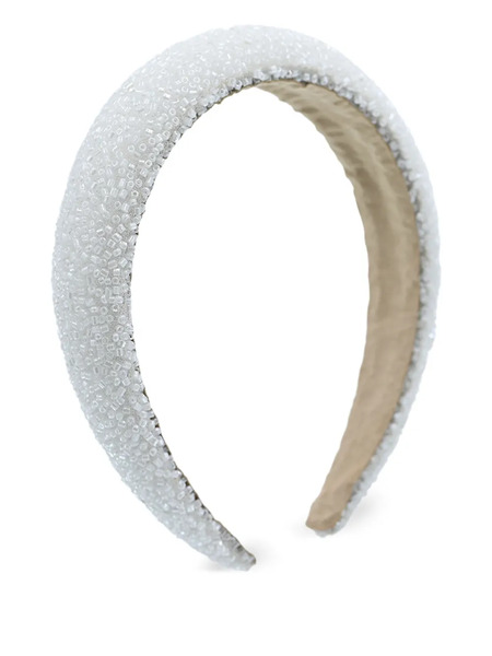  Mimi Tutu Beaded Headband - White 