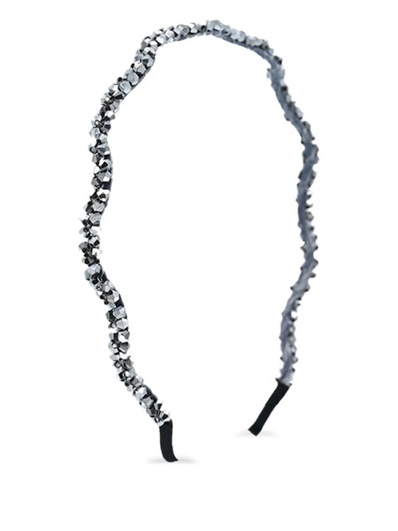  Mimi Tutu Gemstone Headband - Silver 