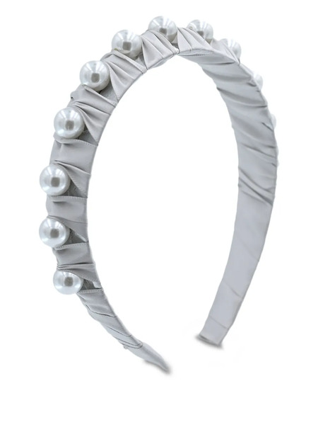  Mimi Tutu Pearl-studded Headband - Silver 
