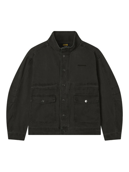  Mini Cream Buttoned Pocket Jacket - Green 