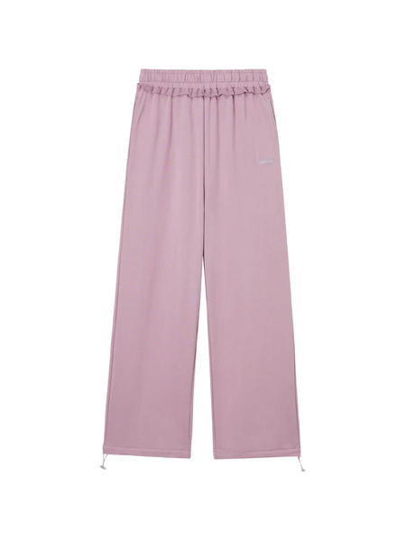  Mini Cream Ruffled Trousers - Purple 