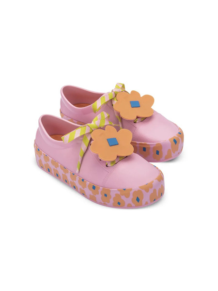  Mini Melissa Street Fabula Sneakers - Pink 